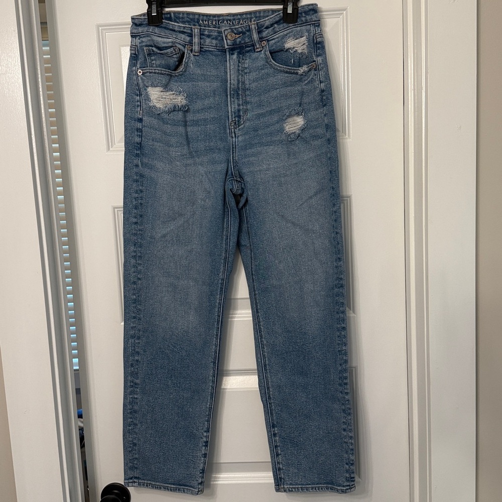 American Eagle Outfitters Denim Mom Straight Jean